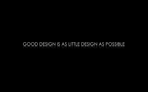 Good Design - Dieter Rams - small poster