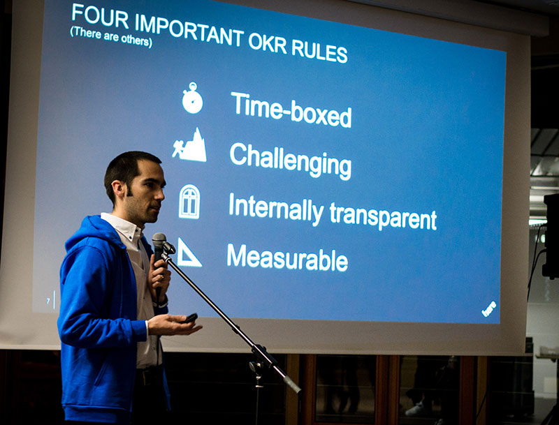 Will Gill at ProductTank Berlin, February 2016